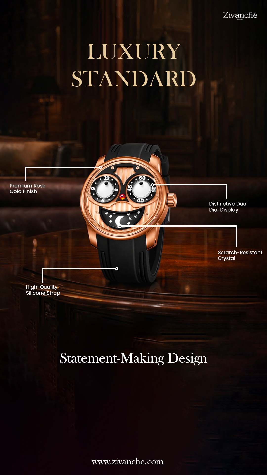 Zivanche Swiss Facebook ad from Feb 26, 2026