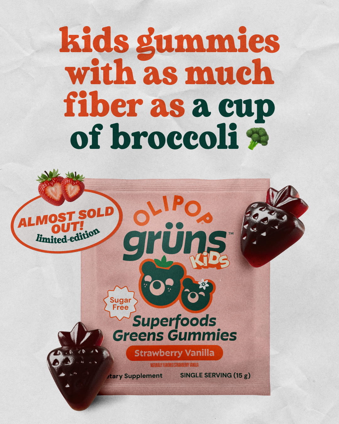 Grüns Kids Facebook ad