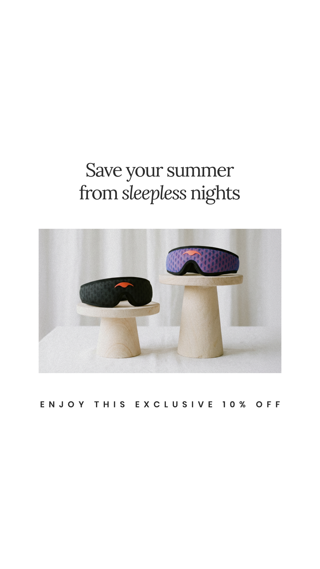 Manta Sleep Facebook ad
