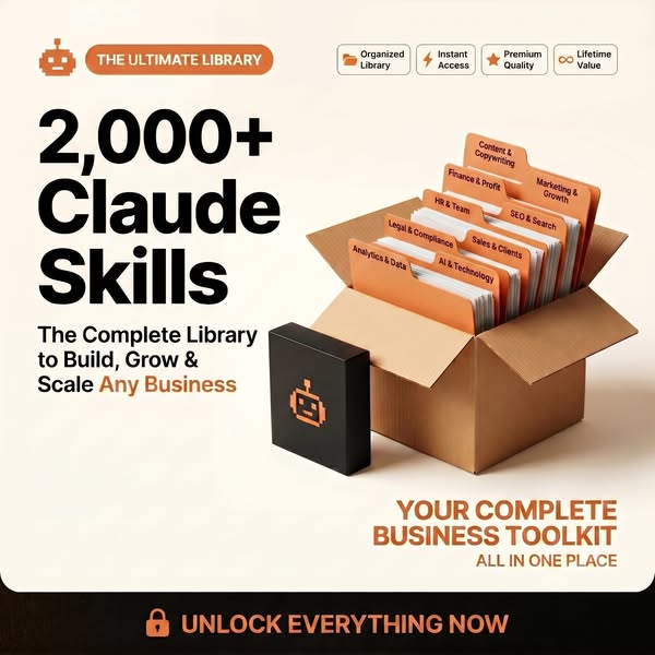 Creyouu Facebook ad: The Ultimate Claude Code Skills- Instant Access