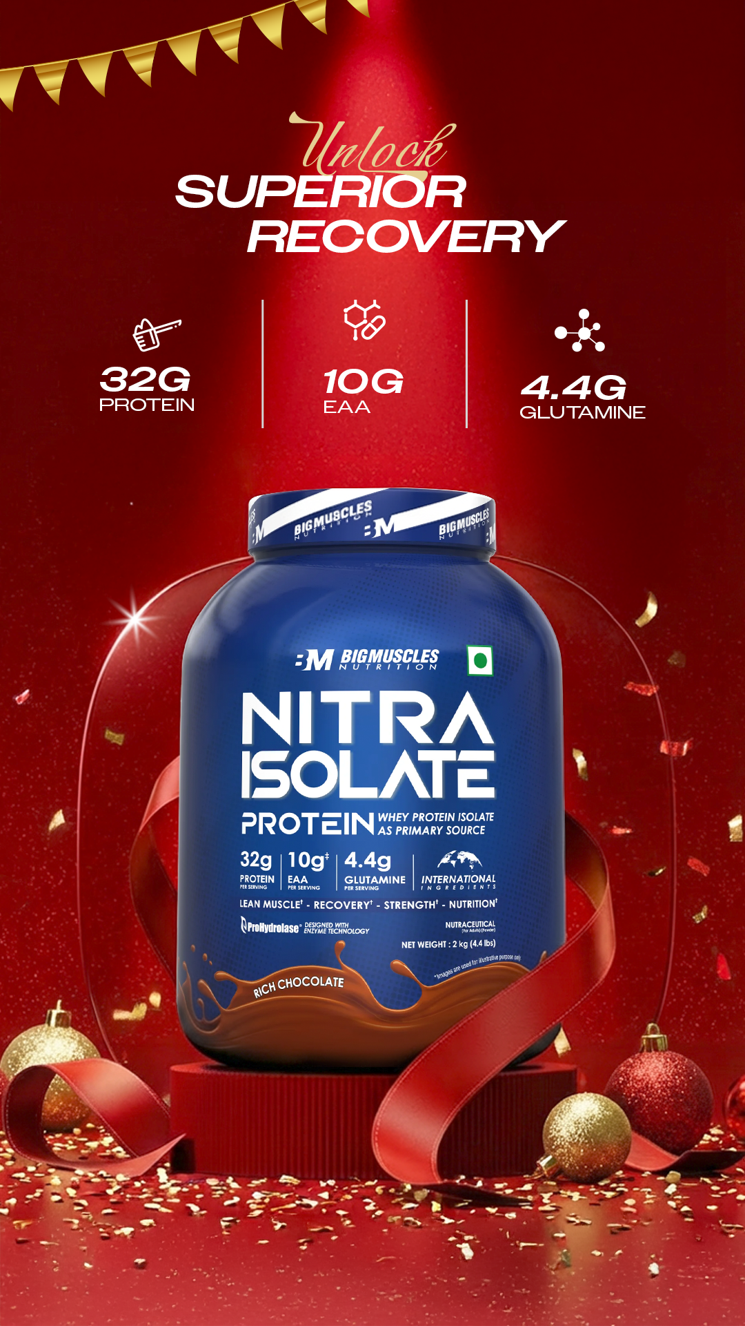 BigMuscles Nutrition Facebook ad