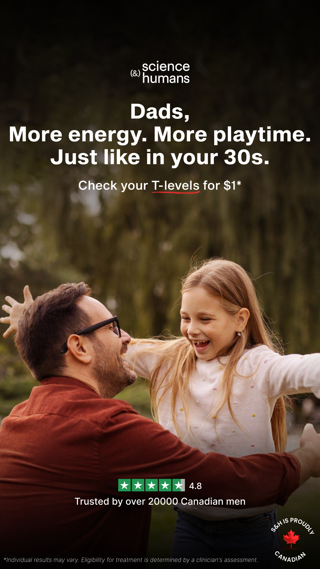 ScienceandHumans Facebook ad