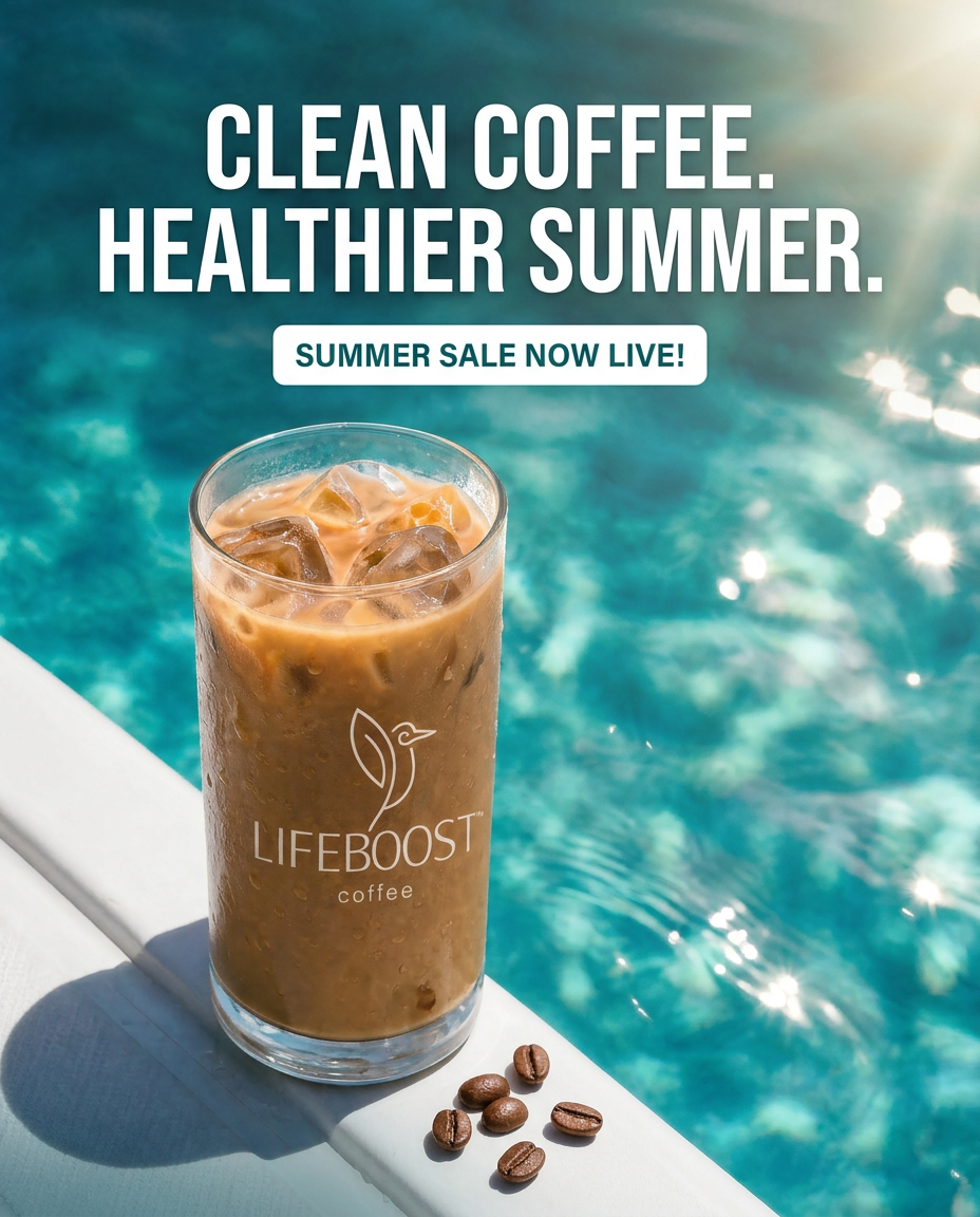 Lifeboost Coffee Facebook ad