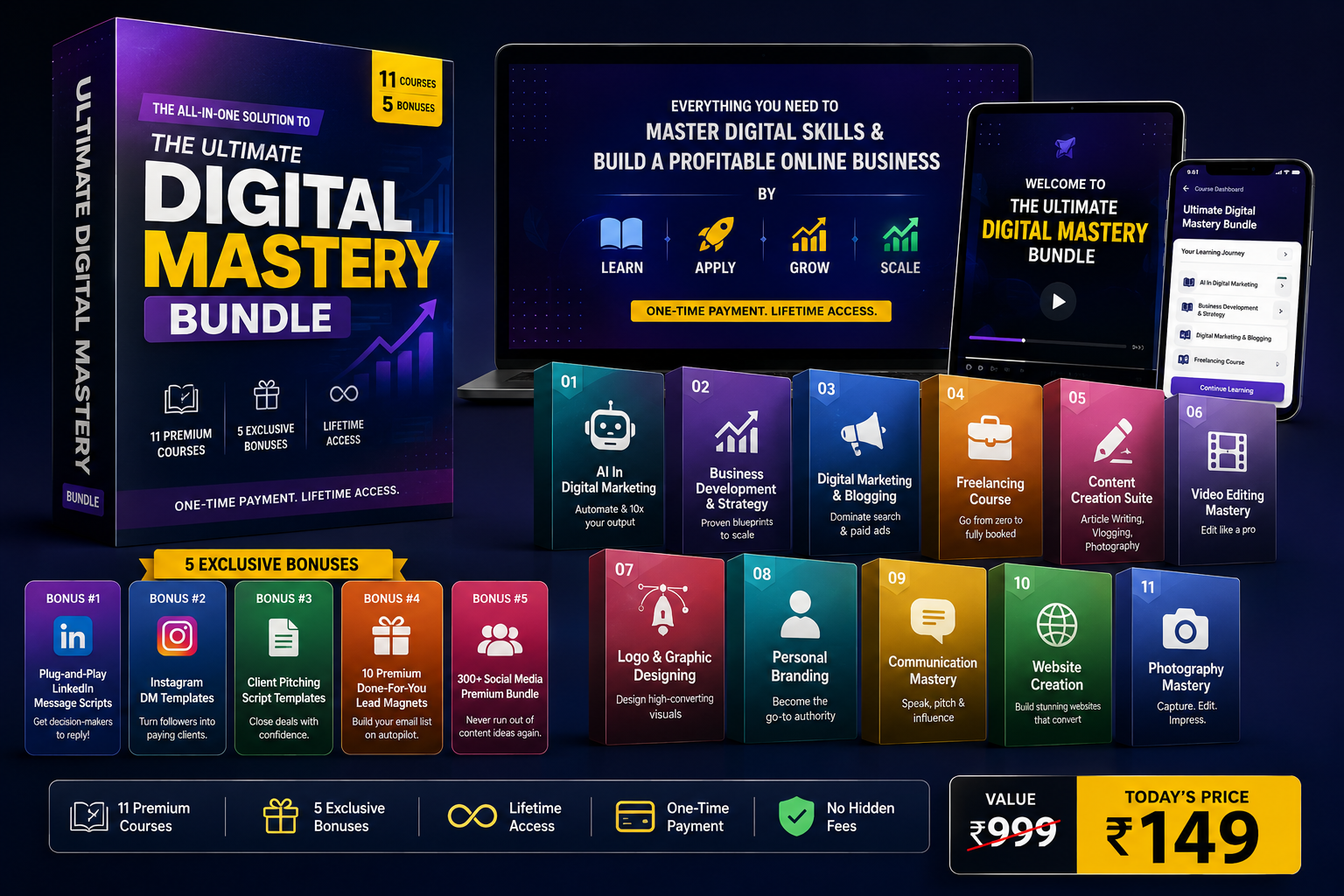 Digital marketing zone Facebook ad: We’ve bundled EVERYTHING you need to master high-income…