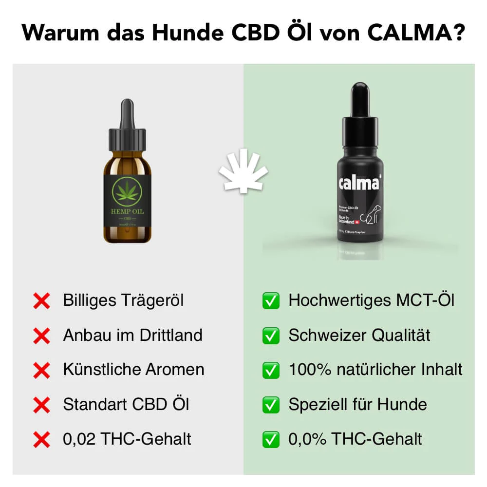 CALMA CBD Facebook ad: Weshalb Hundebesitzer auf CALMA vertrauen