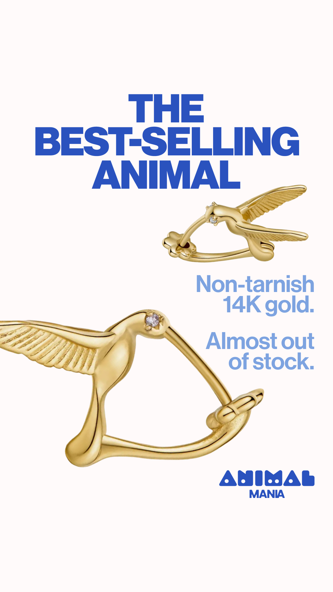 Hey Harper Facebook ad: New Drop: Animal Mania