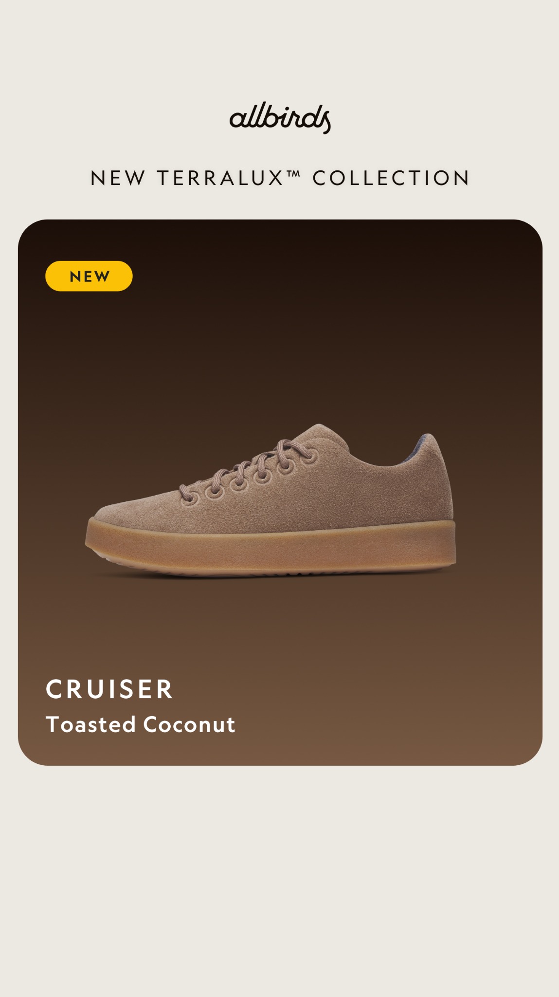 Allbirds New Zealand Facebook ad