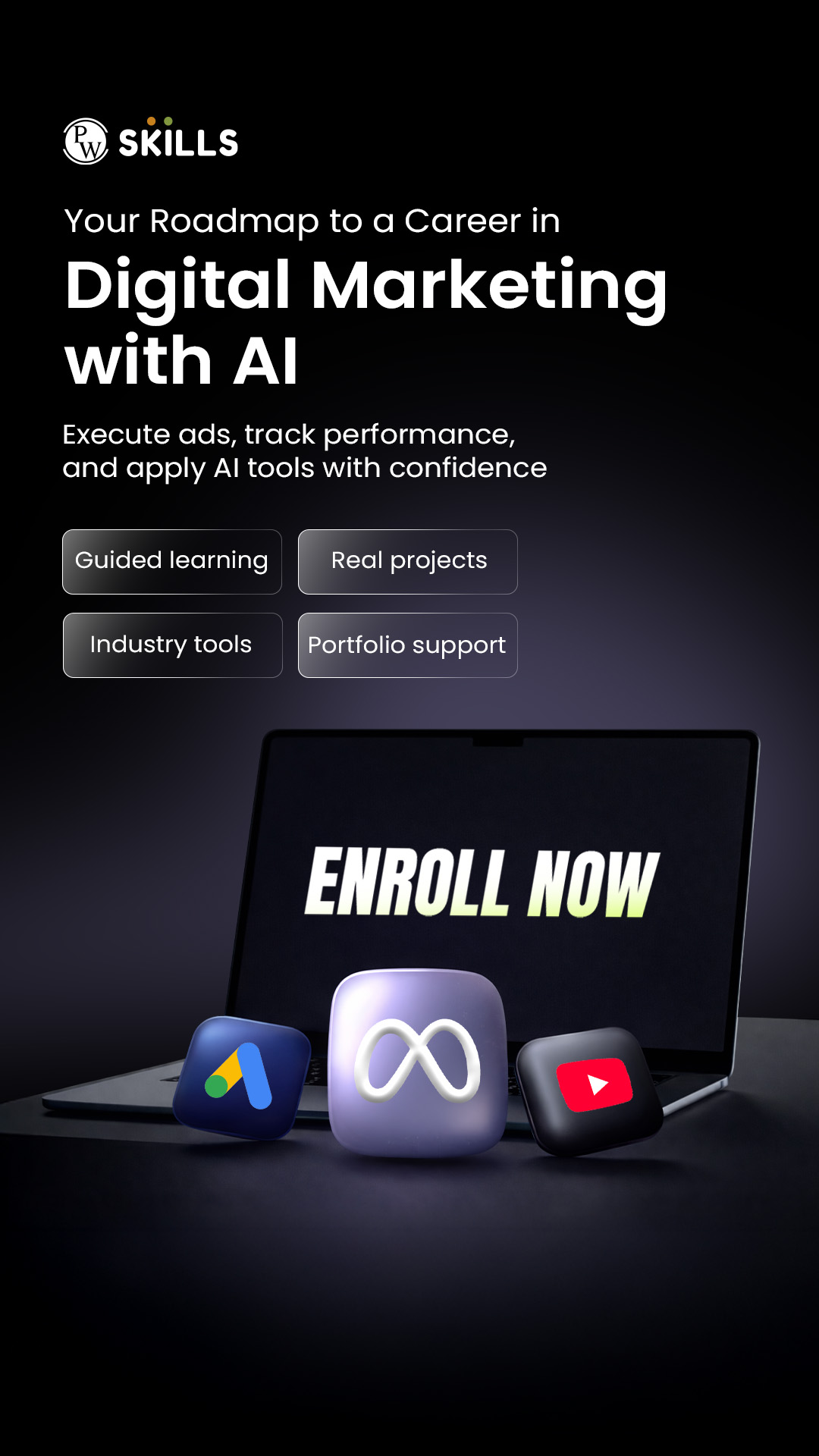 PW Skills Facebook ad