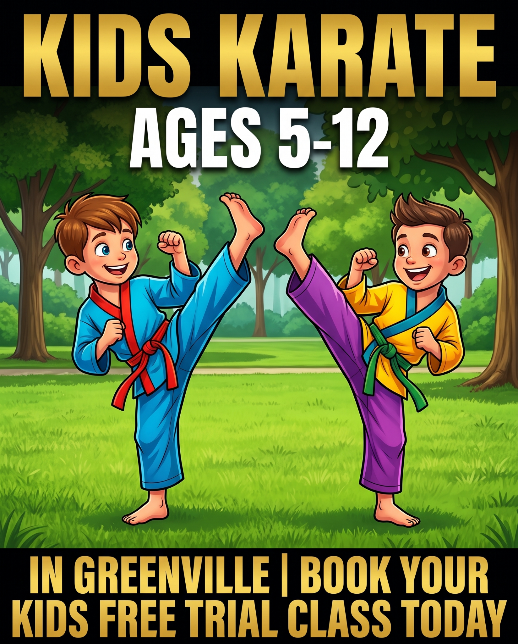 Sam Chapmans Karate Facebook ad