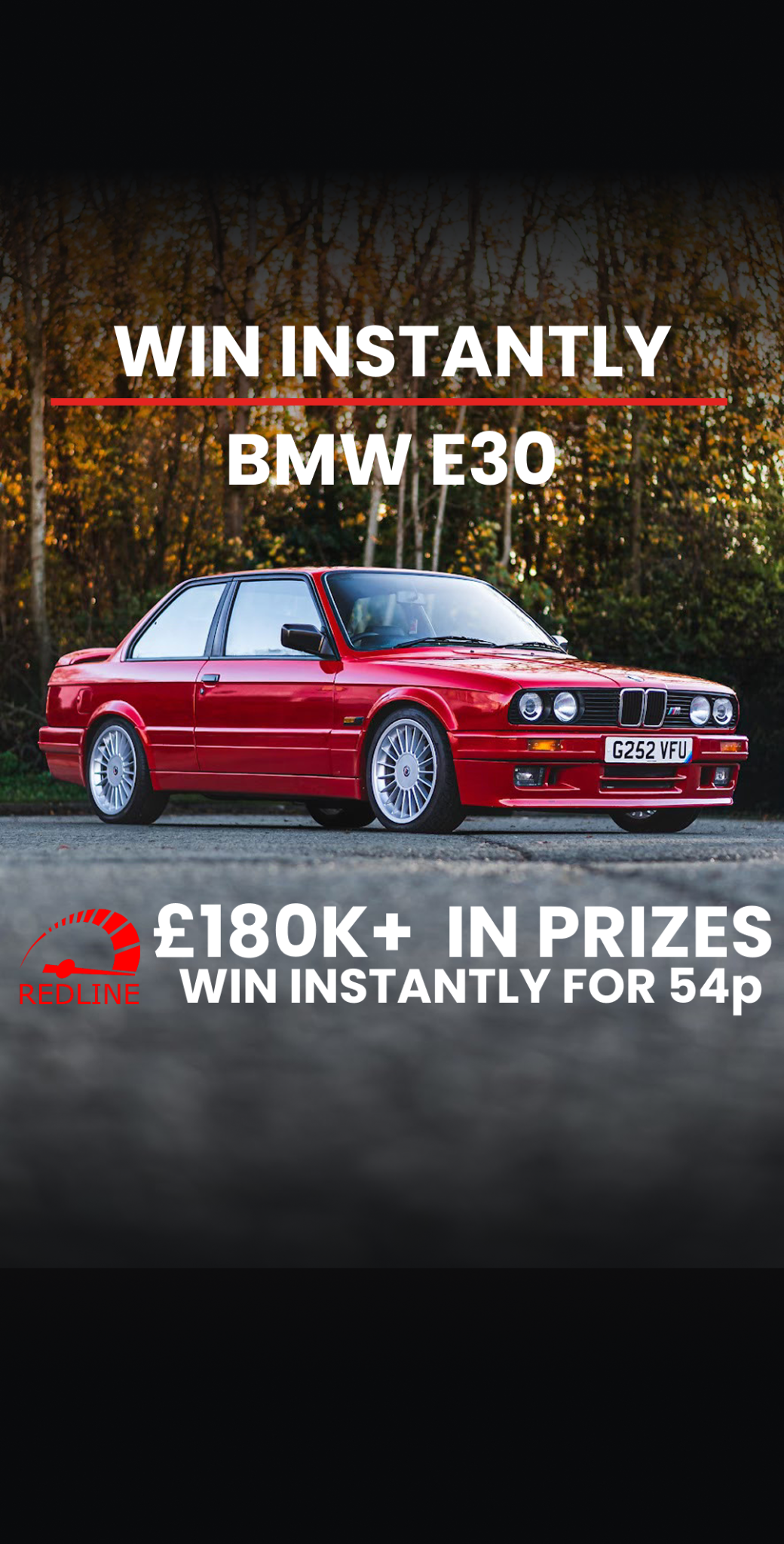 Redline Competitions Facebook ad