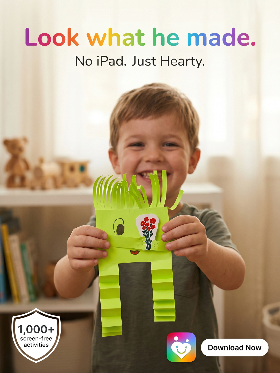 Hearty App Facebook ad