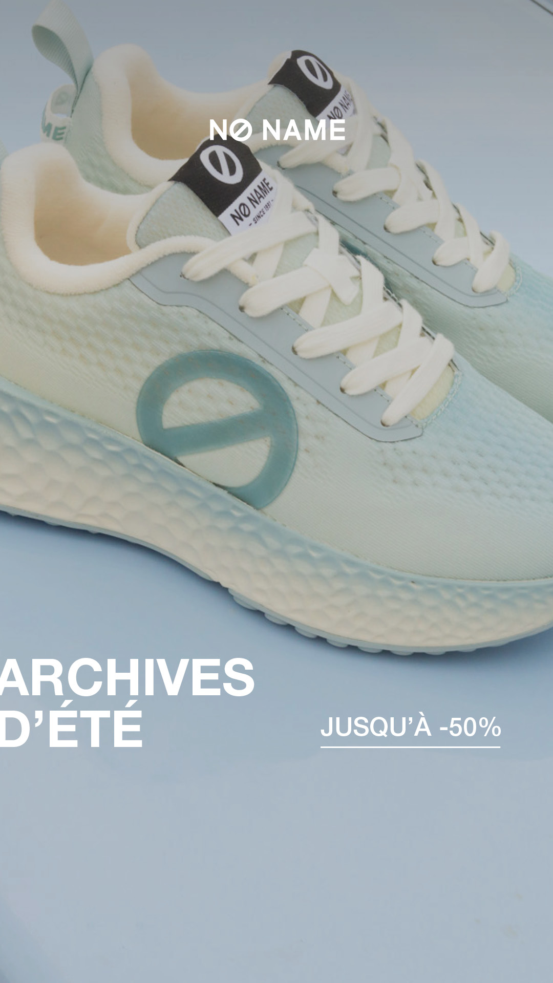 No Name Shoes Facebook ad from Jul 29, 2026