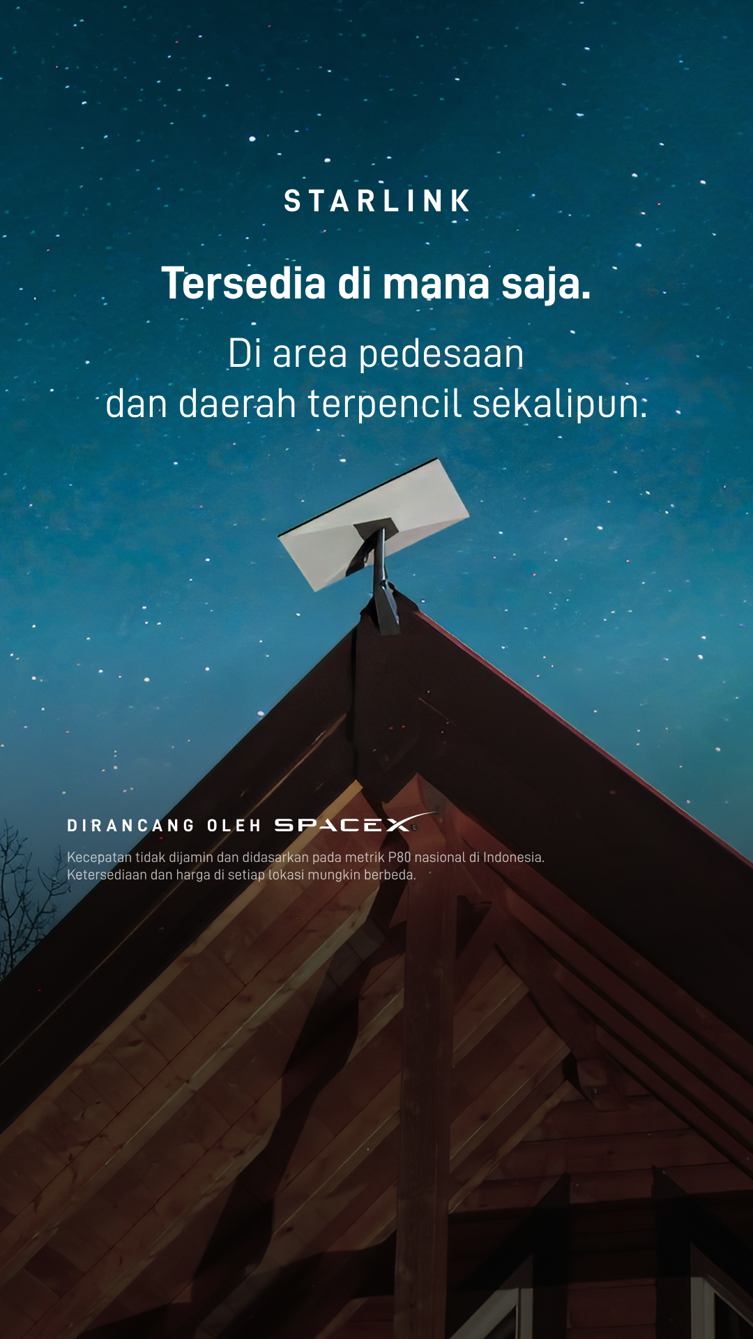 Starlink Facebook ad