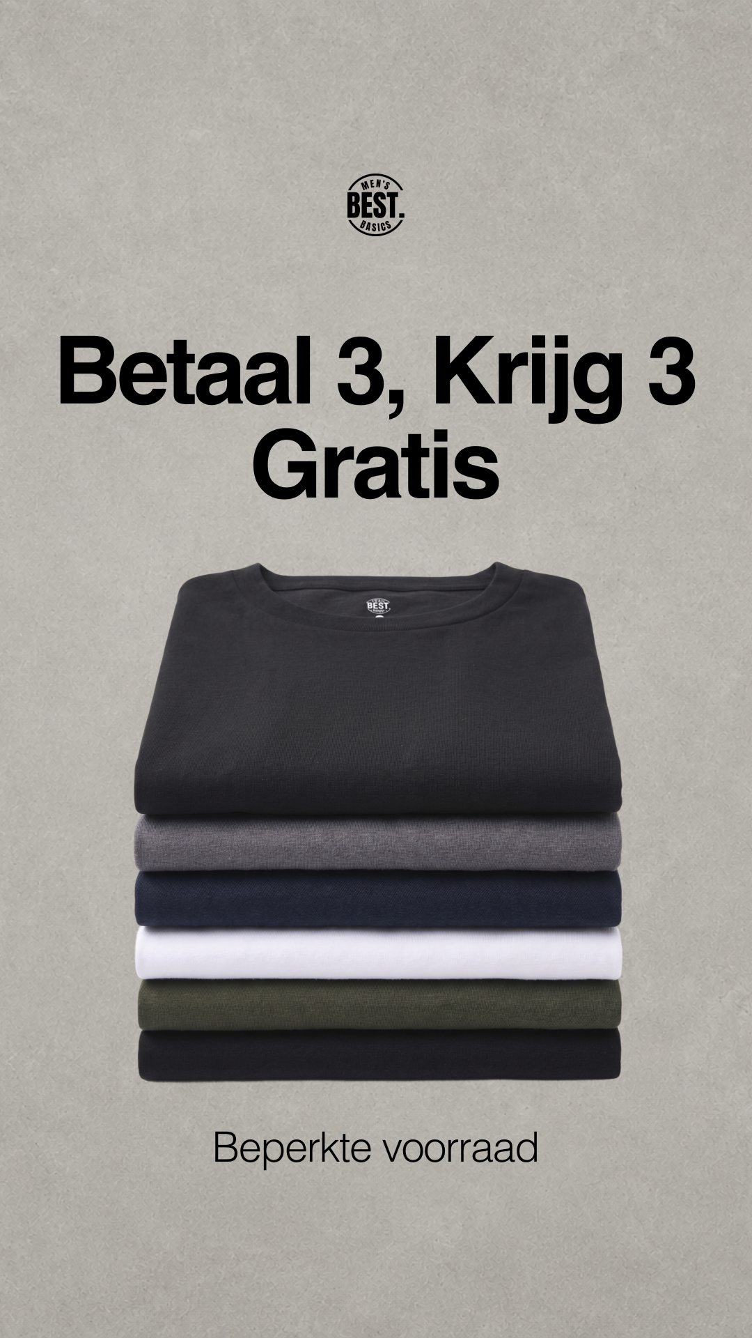 Men's Best Basics Facebook ad