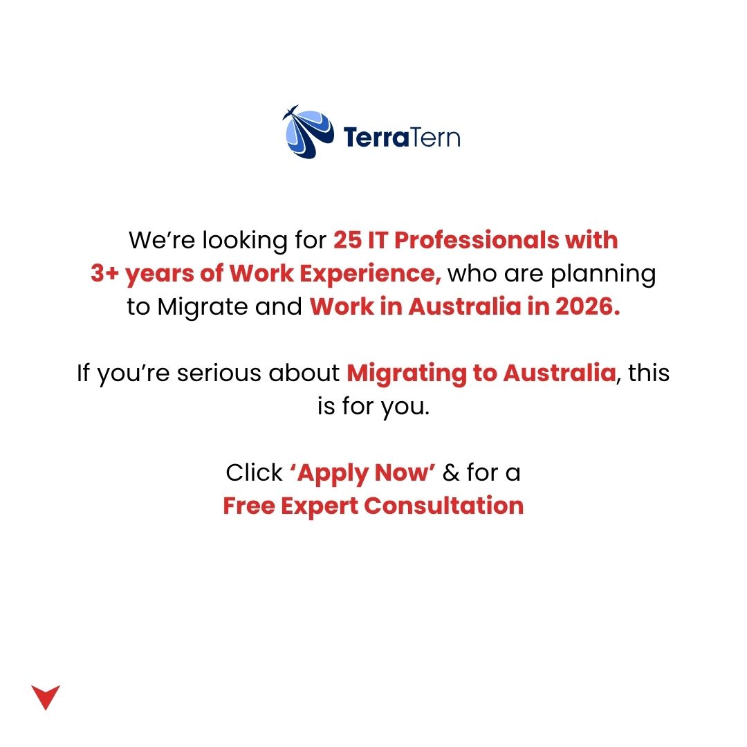TerraTern- One Stop Solution to Global Mobility Services Facebook ad: Planning to Work and Settle in Australia in…