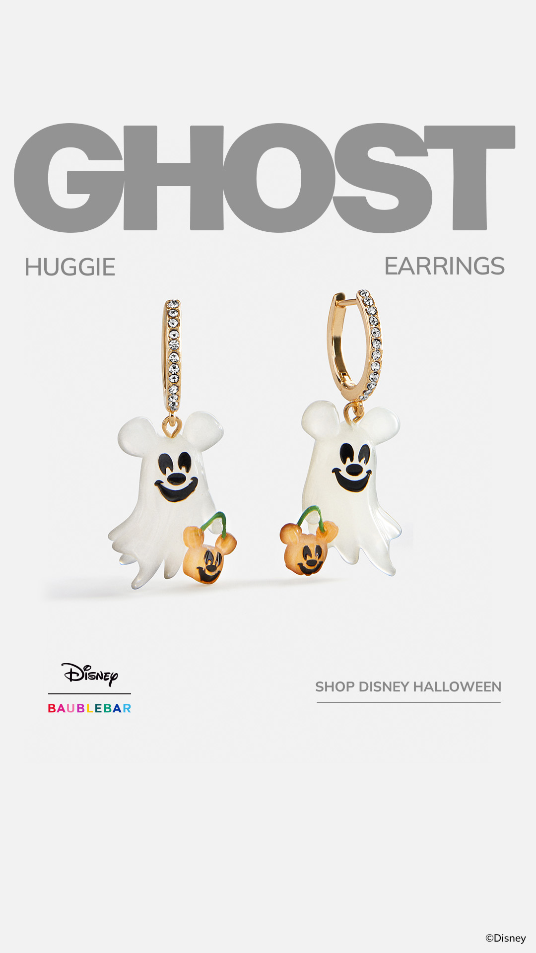 SuperFan By BaubleBar Facebook ad: SHOP DISNEY HALLOWEEN