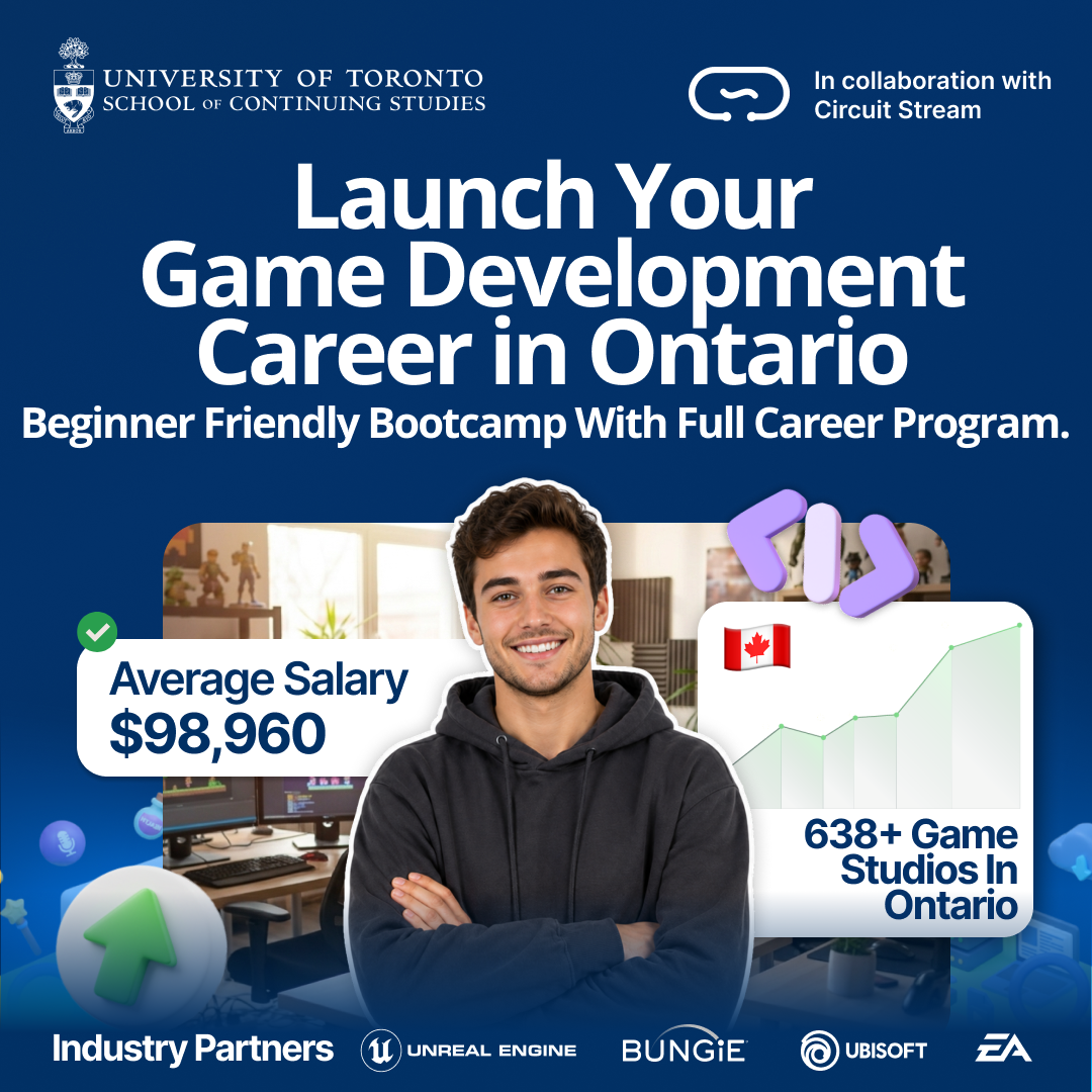 University of Toronto School of Continuing Studies Bootcamps Facebook ad