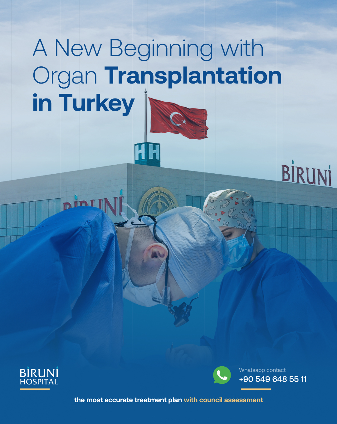 Biruni University Hospital Facebook ad