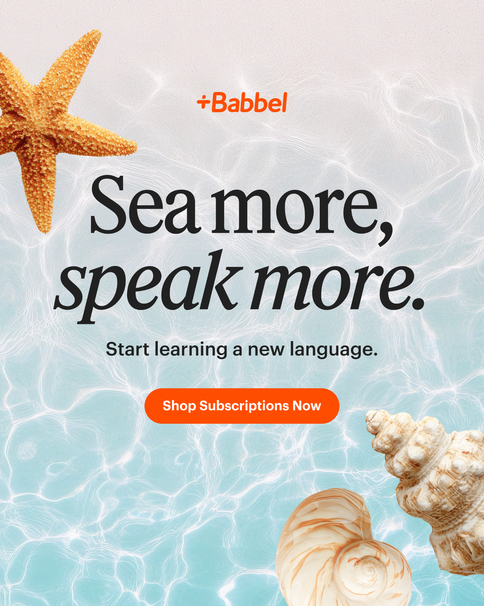 Babbel Facebook ad