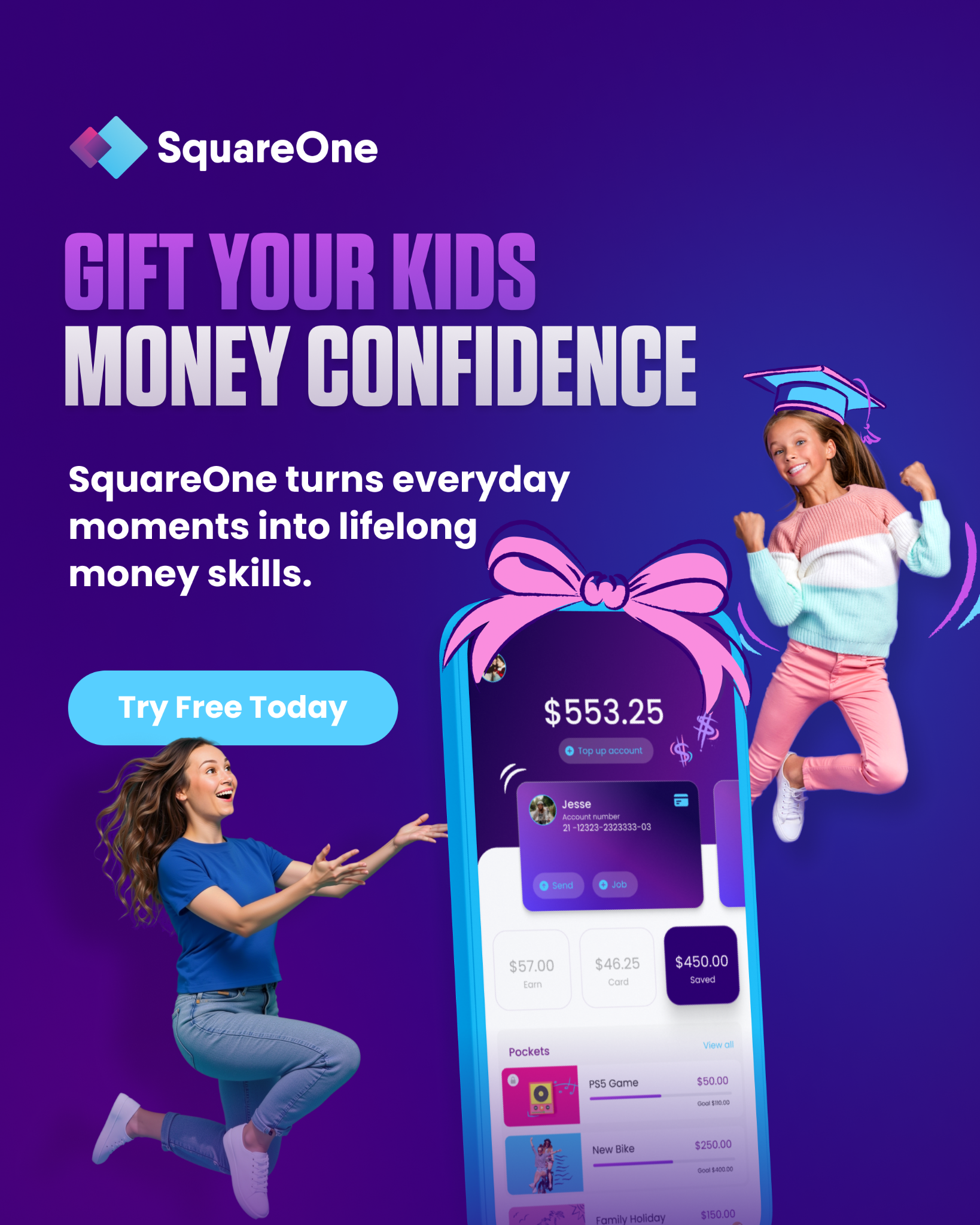 SquareOne Facebook ad