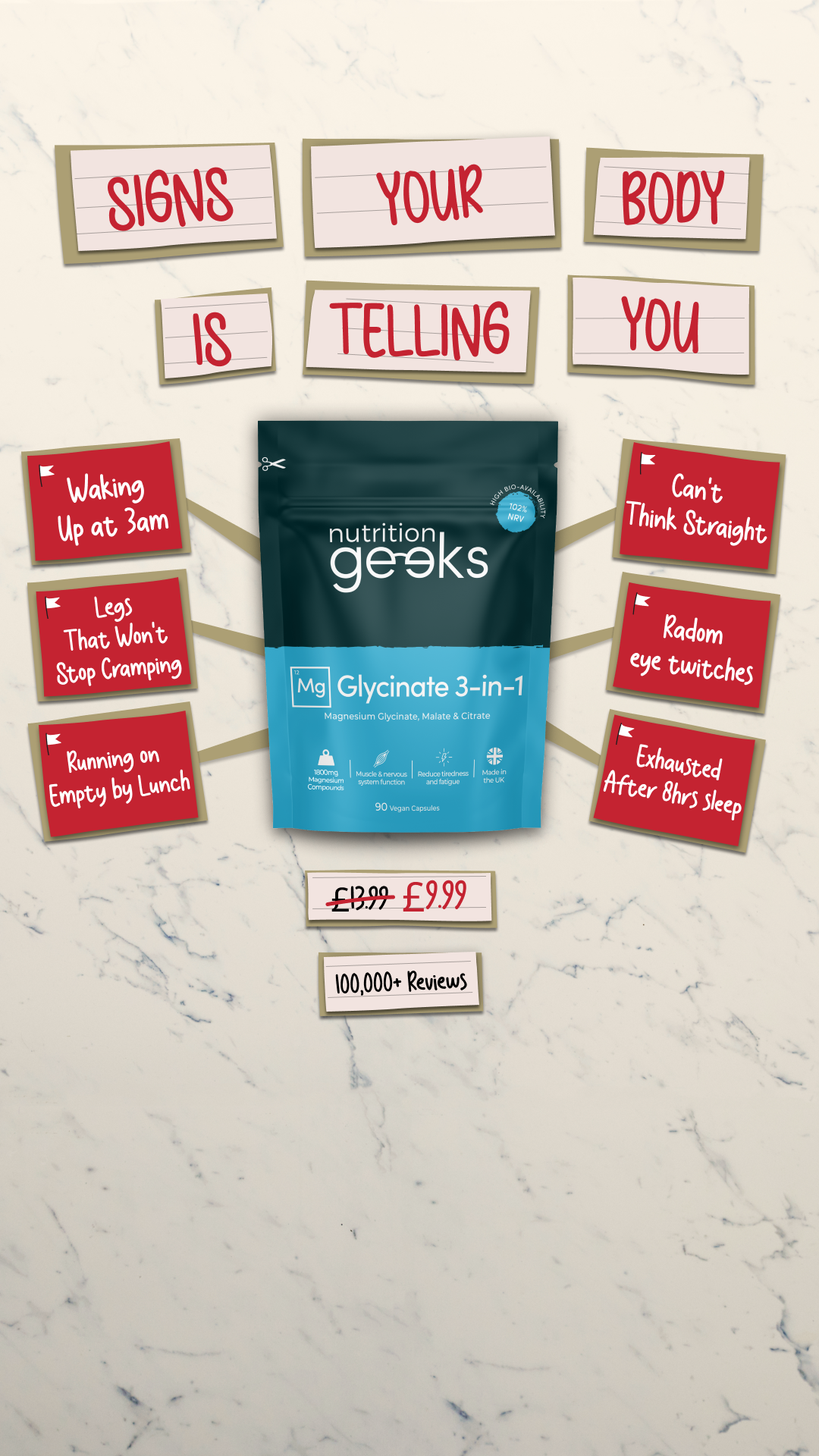Nutrition Geeks Facebook ad
