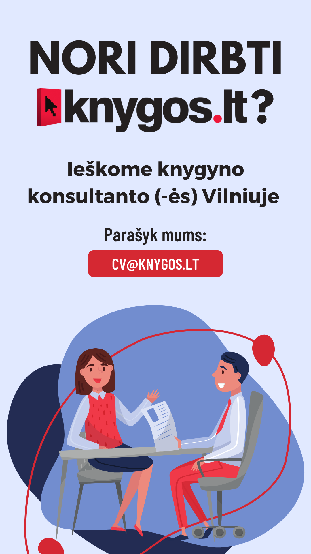 knygos.lt Facebook ad