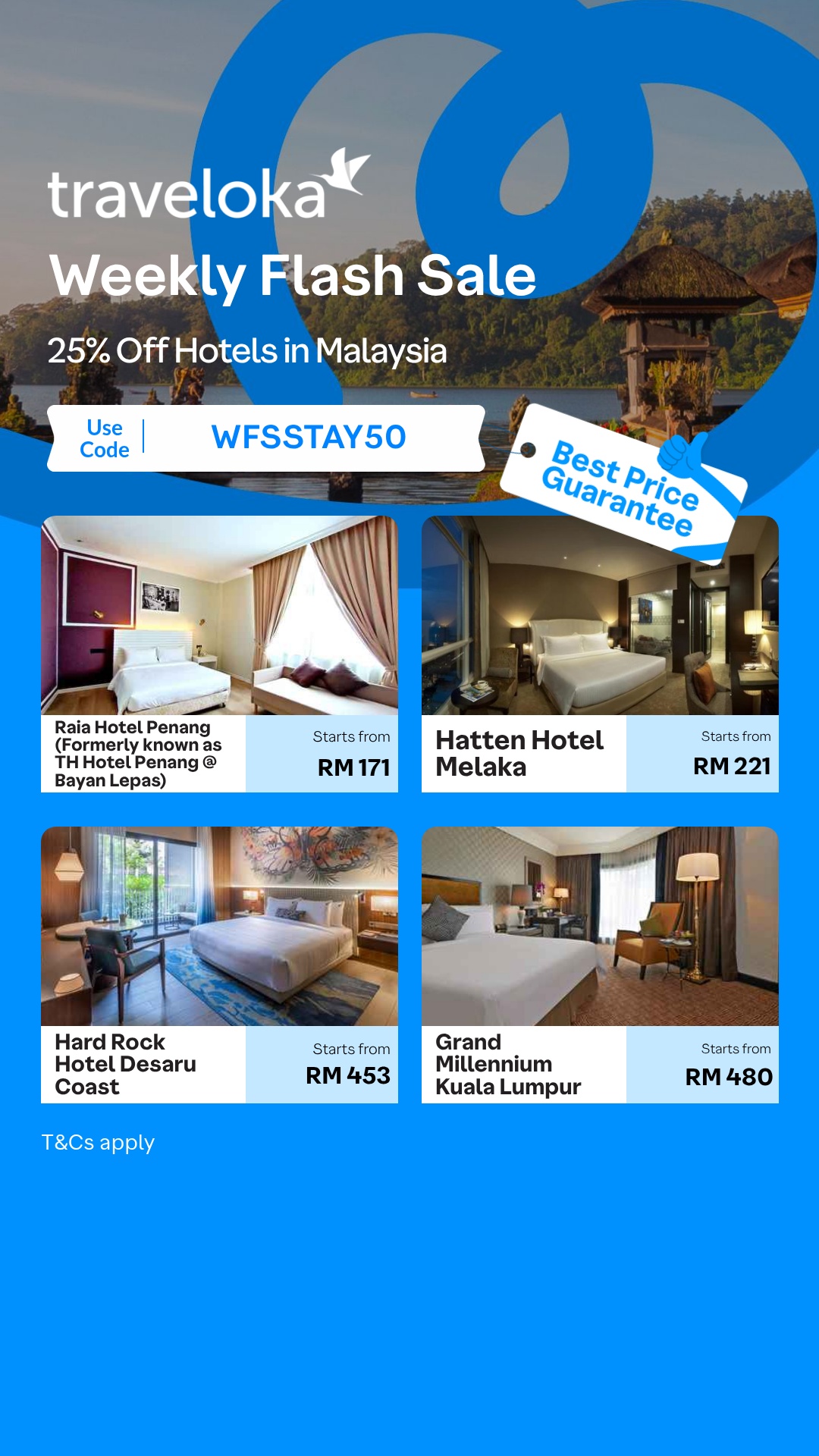 Traveloka Malaysia Facebook ad