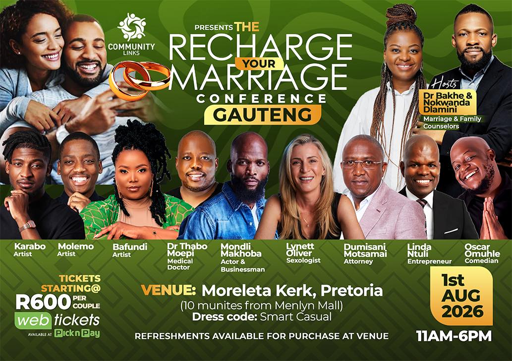 Bakhe Dlamini Facebook ad: Gauteng we're ready Gauteng Marriage Conference!