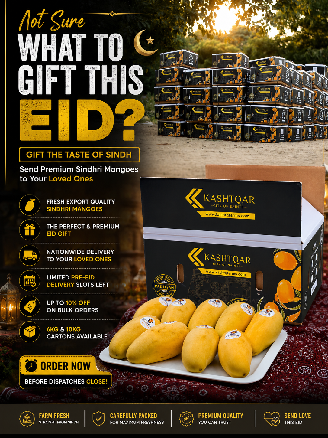 Kashtqar Facebook ad: Send Fresh Sindhri Mangoes To Loved Ones Before Eid