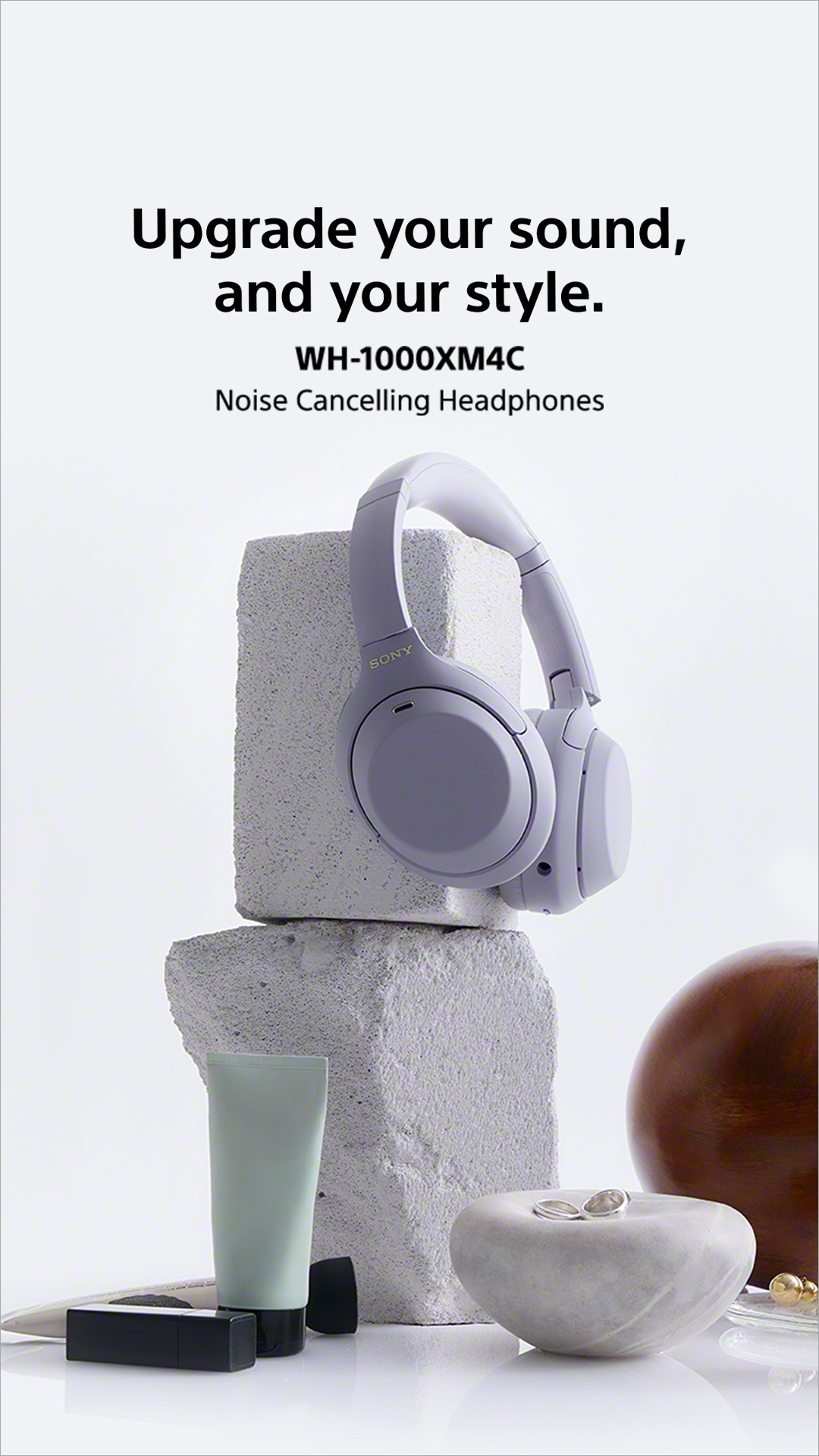 Sony Electronics Facebook ad: Discover WH-1000XM4C