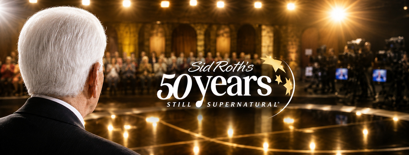 Sid Roth's It's Supernatural Facebook ad: Celebrating 50 Years!