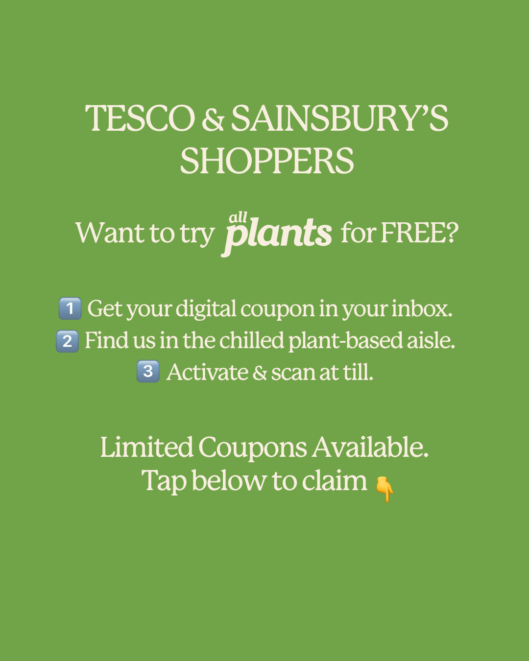 allplants Facebook ad