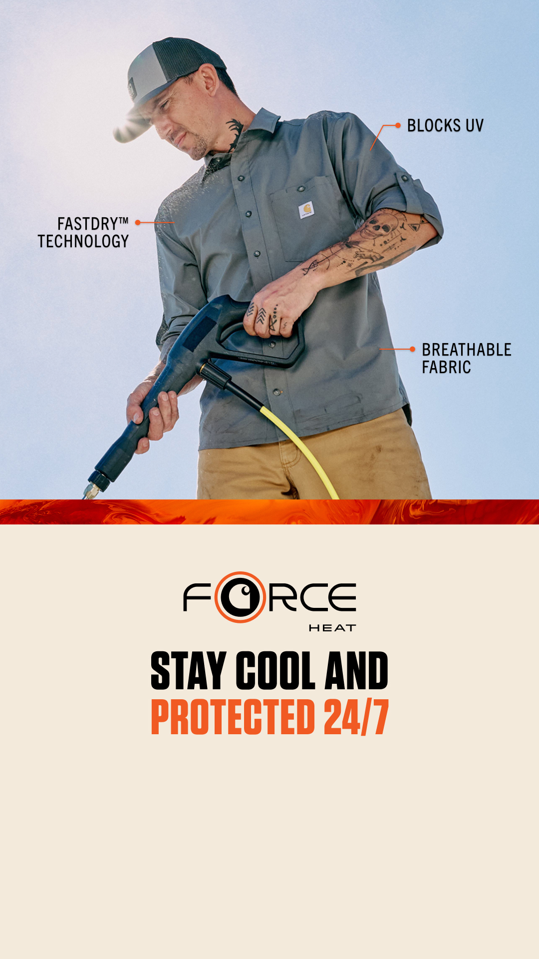 Carhartt Facebook ad