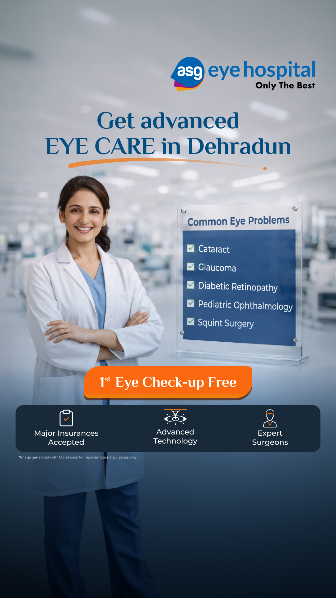 ASG Eye Hospital Facebook ad