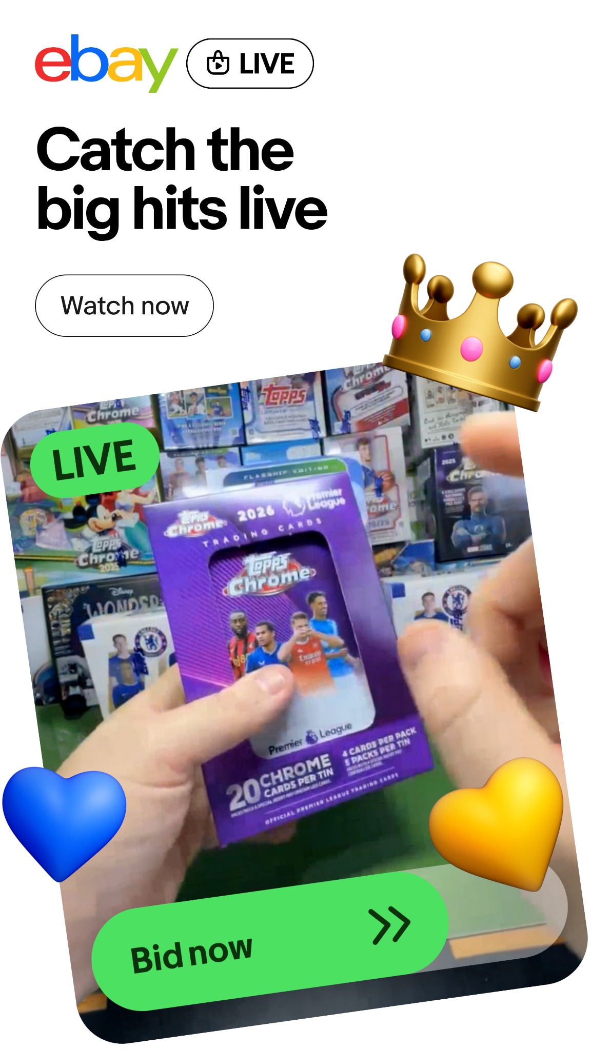 eBay Live UK Facebook ad