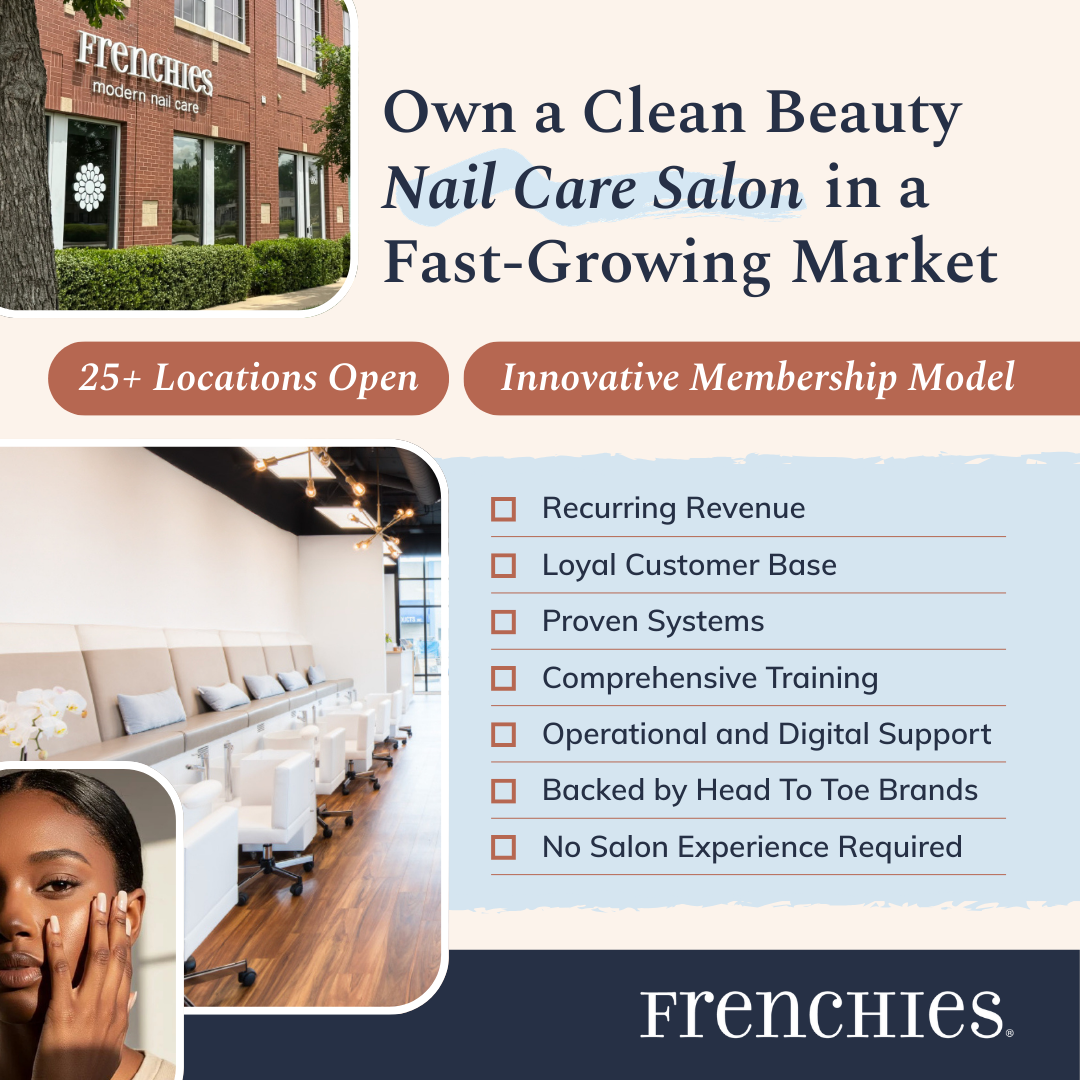 Frenchies Modern Nail Care Facebook ad from May 21, 2026