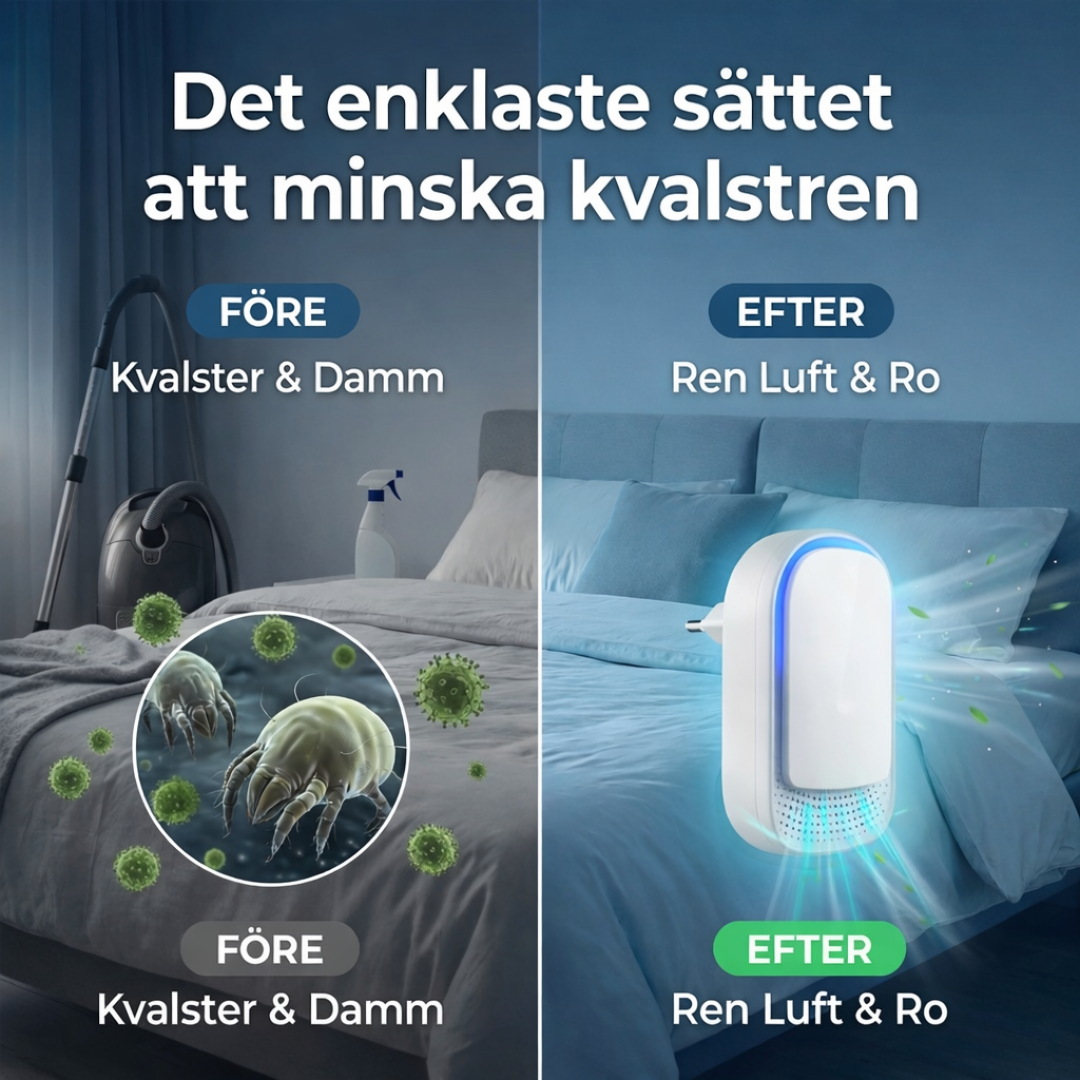 MiteFree Facebook ad: Säg hejdå till kvalstren