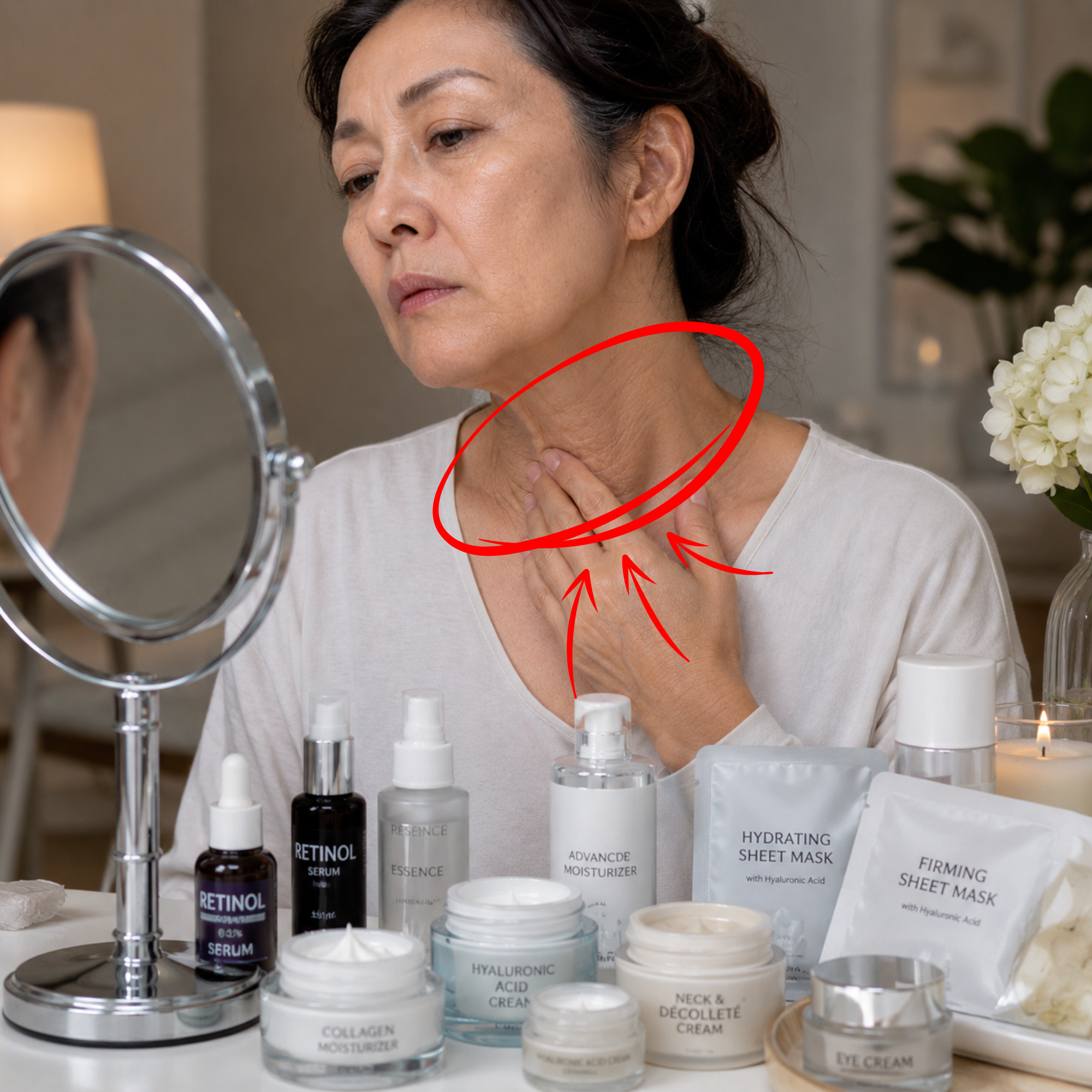 Korean Beauty Tips Facebook ad