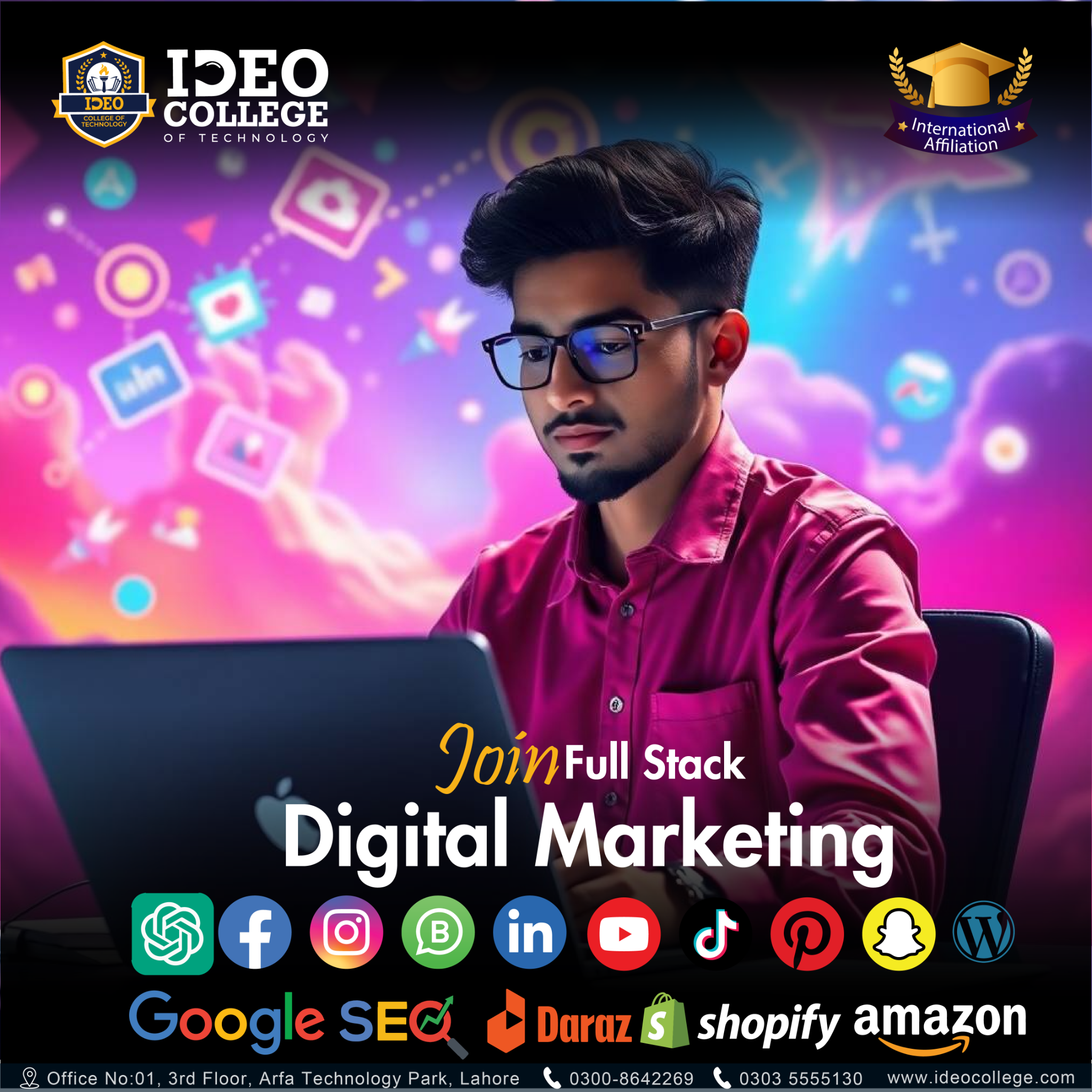 IDEO College of Technology Facebook ad