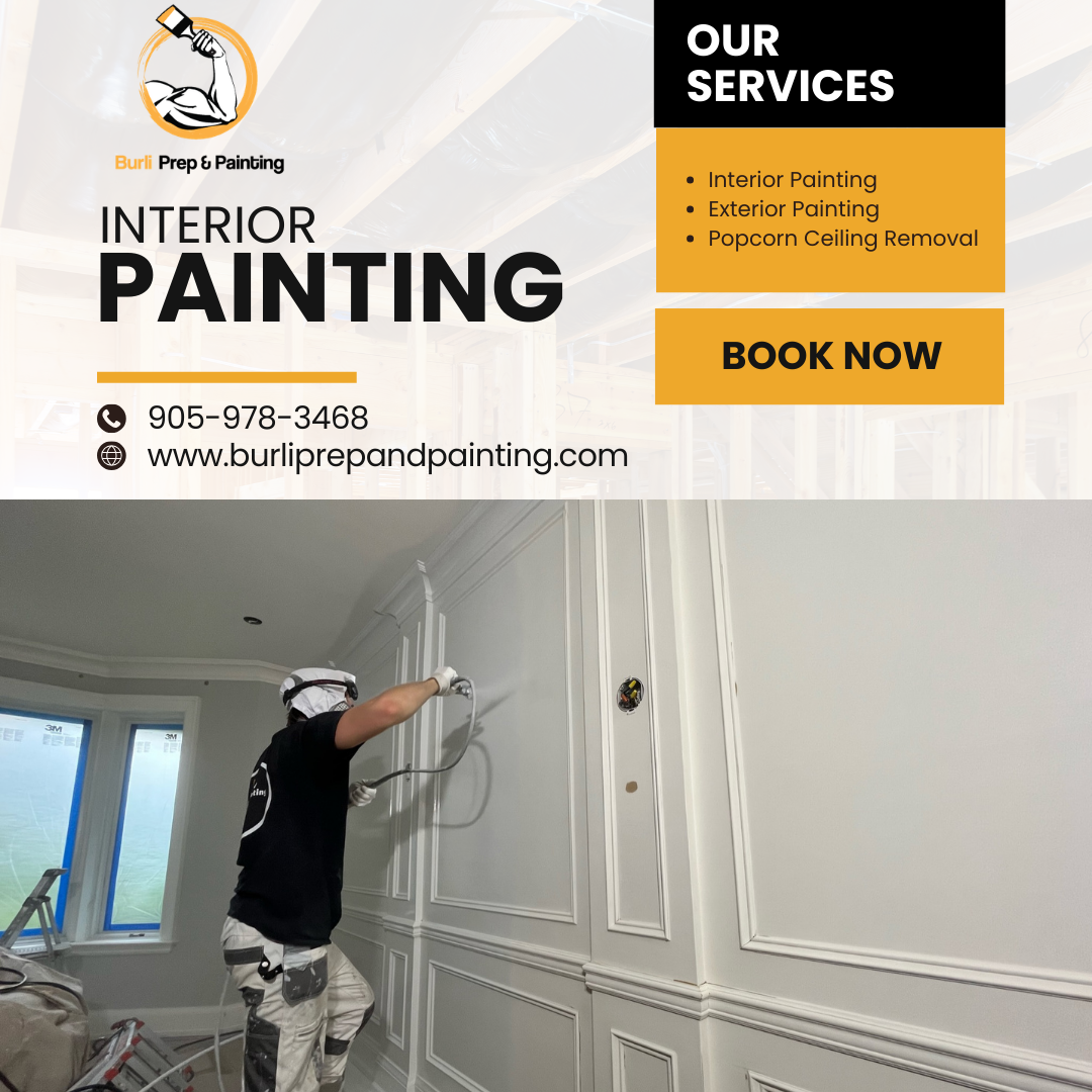 Burli Prep & Painting Facebook ad: Flawless Painting Starts Here!