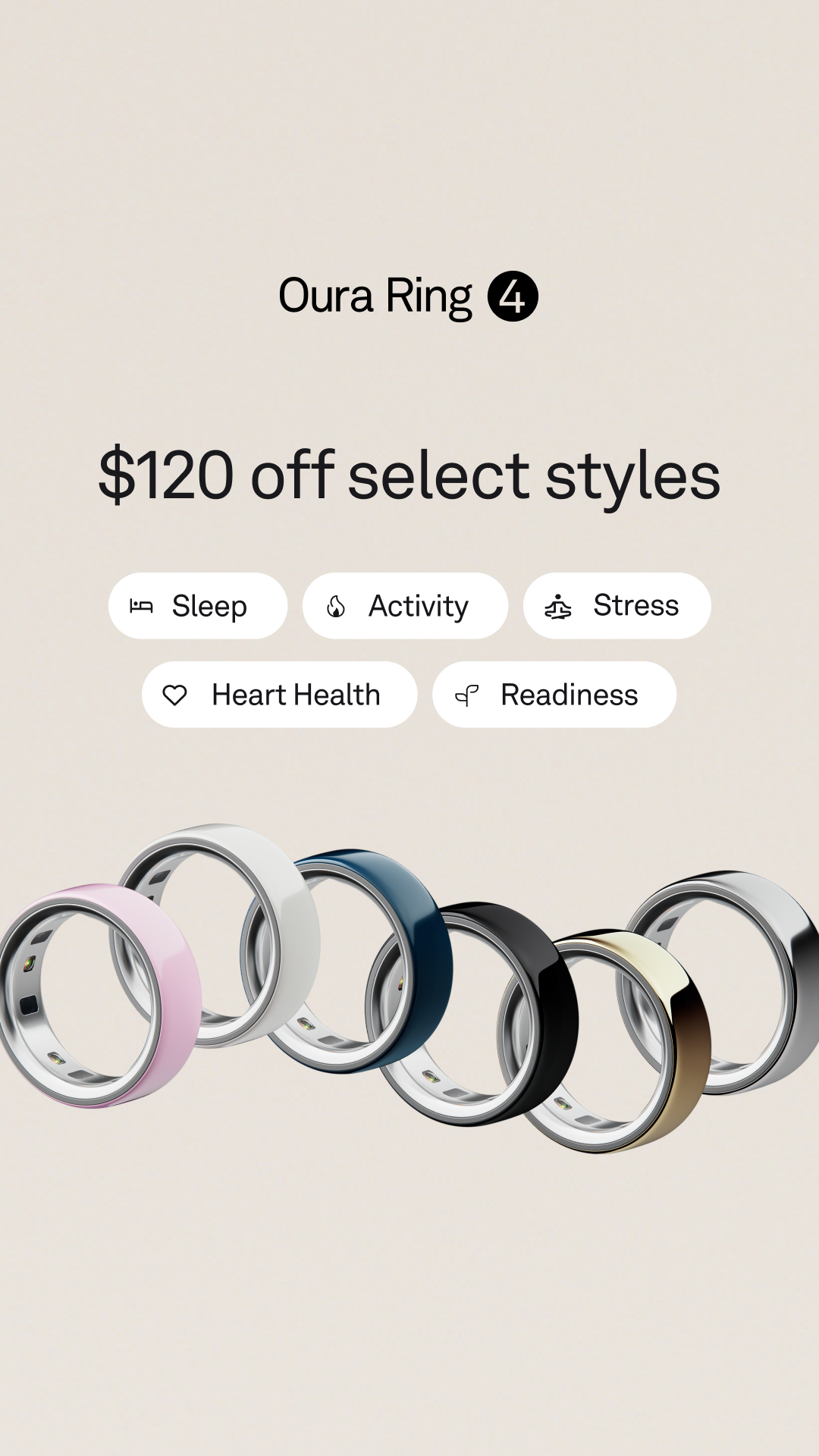 ŌURA Facebook ad