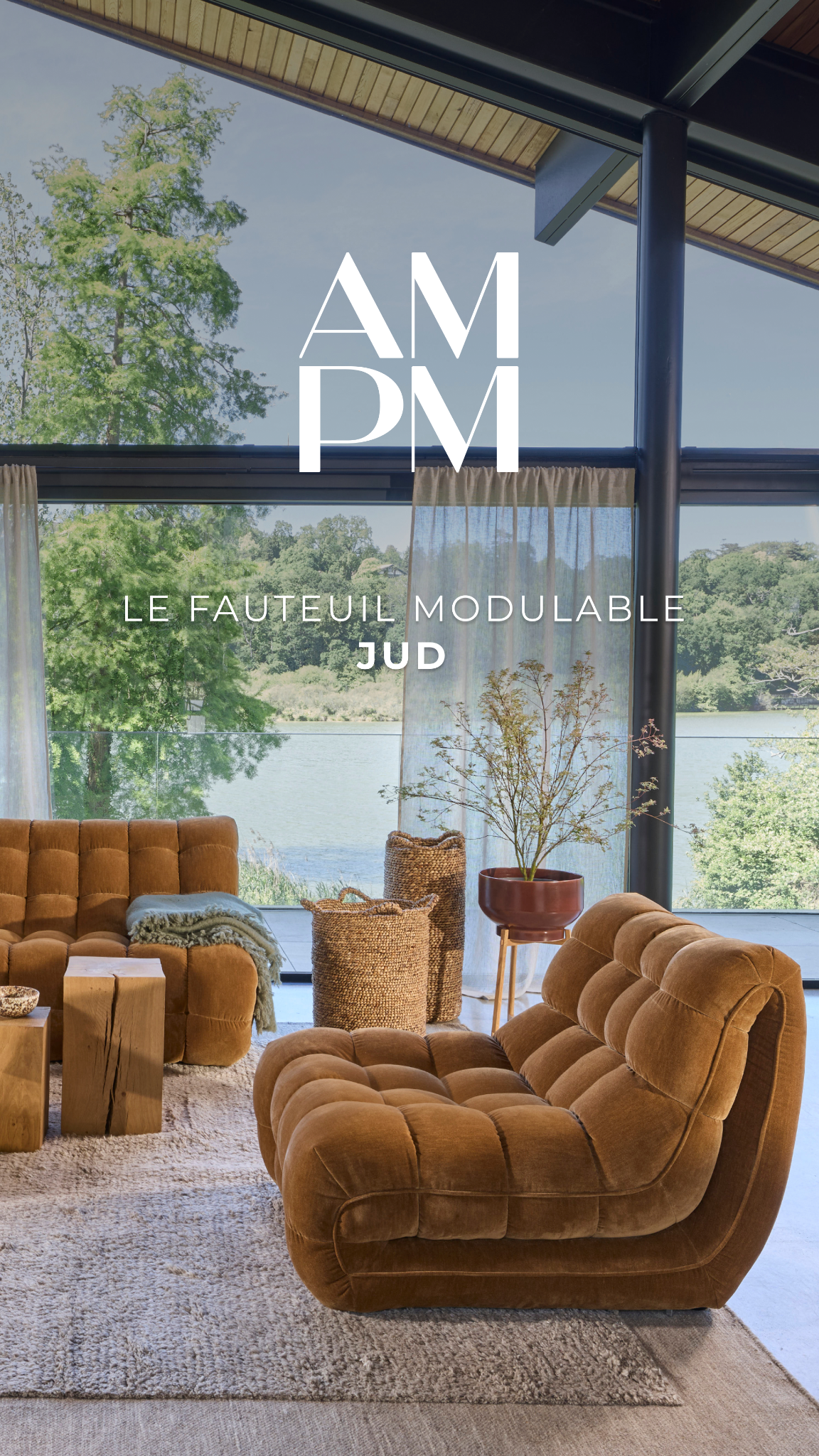 AM.PM. Facebook ad: Instants dorés: nouvelle collection