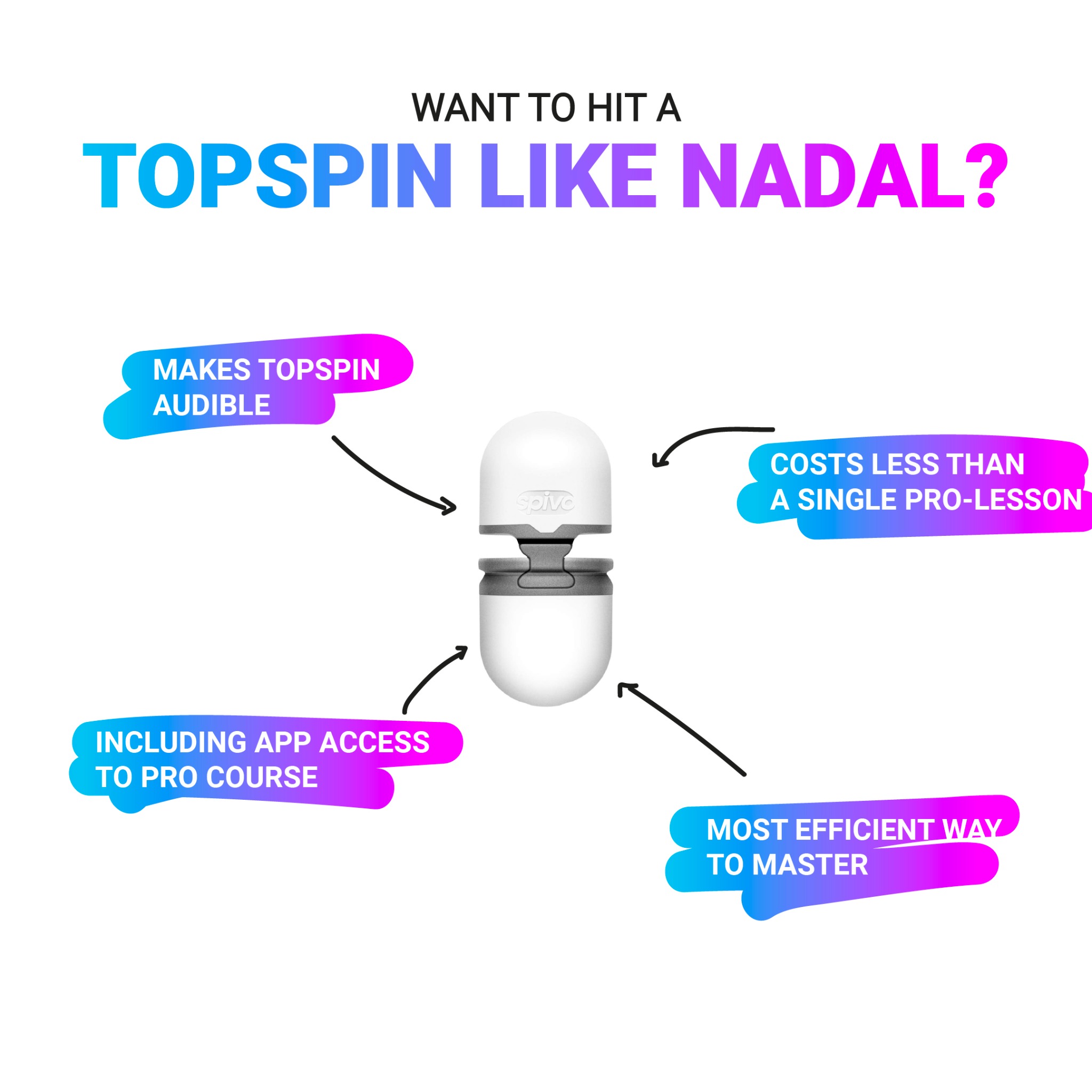 Spivo GmbH Facebook ad: SPIVO | Topspin Bundle