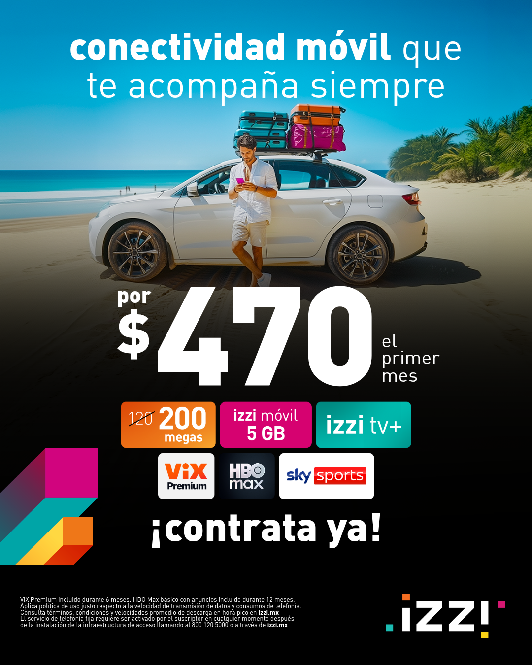 izzi telecom Facebook ad