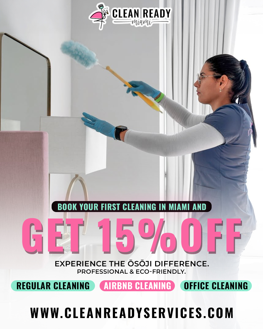 Clean Ready Services Facebook ad