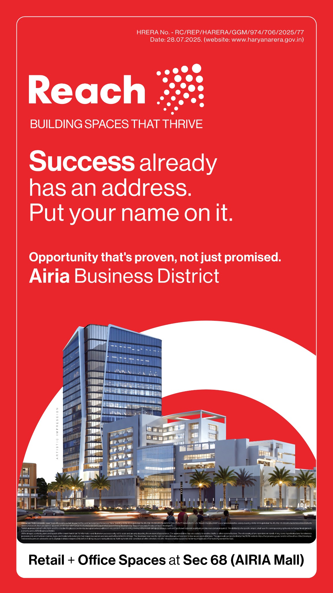 Reach Group Facebook ad from Jun 4, 2026
