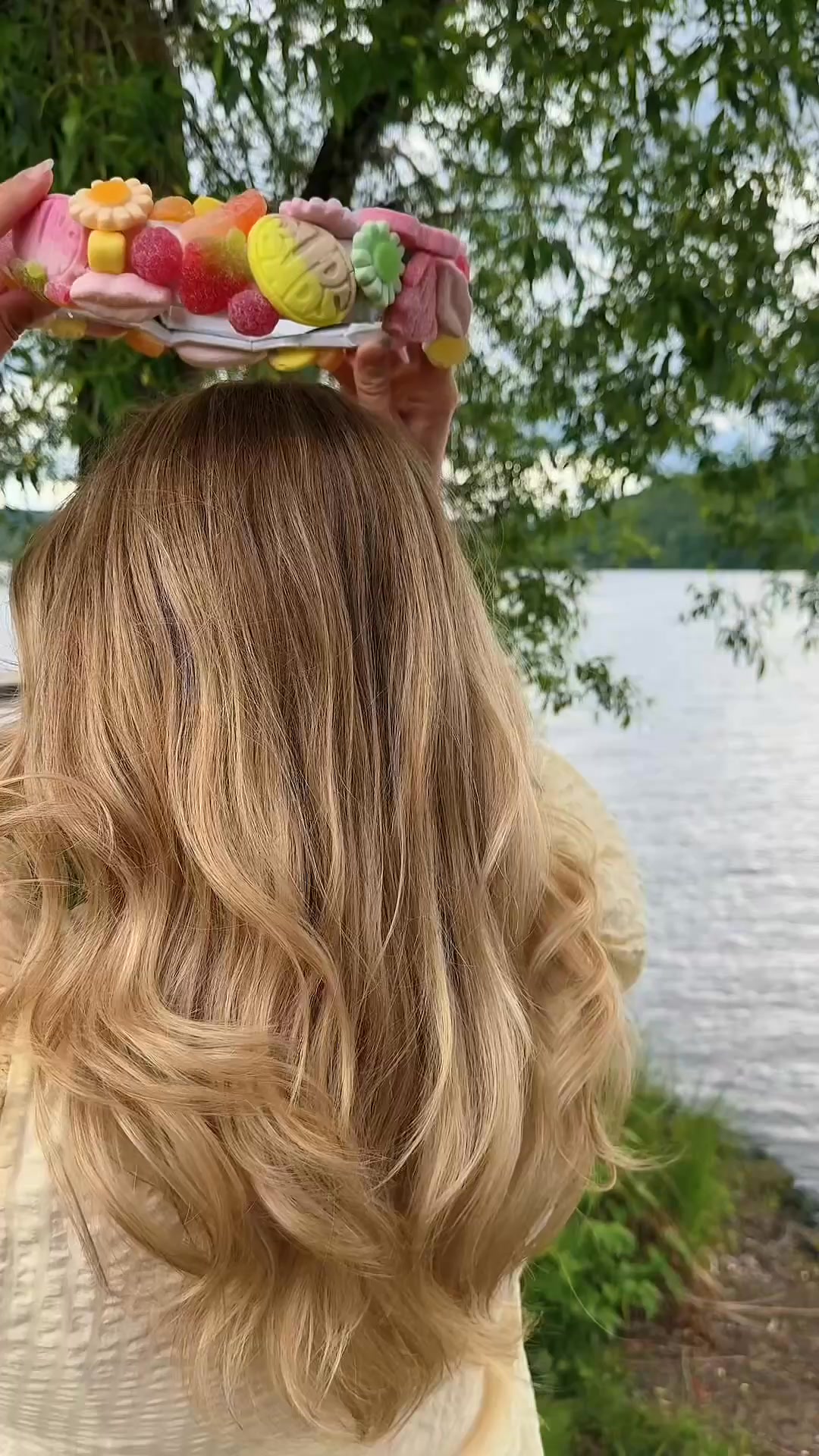 Swedish Candy Land Facebook ad: The Flower Crown Tradition Reimagined