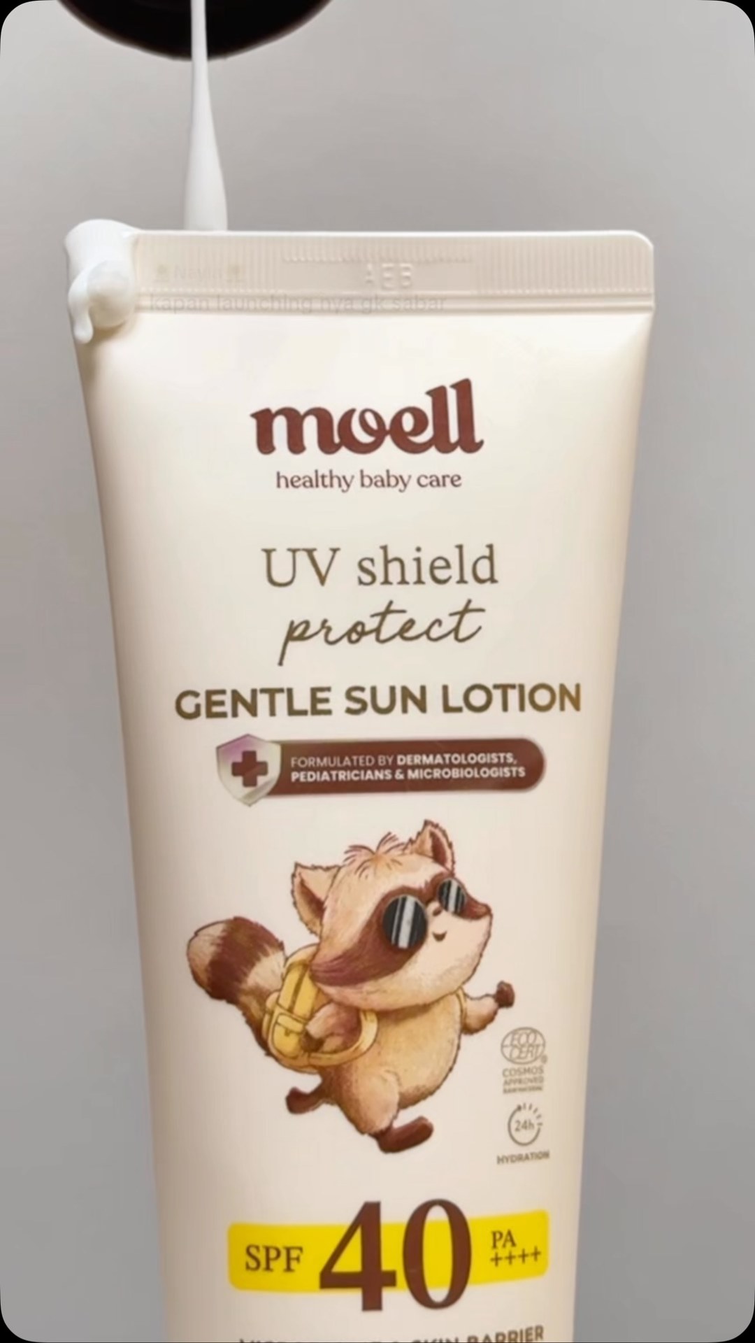 Moell Baby Skincare Facebook ad: Sun Lotion Moell udah bisa dibeli sekarang yaaa
