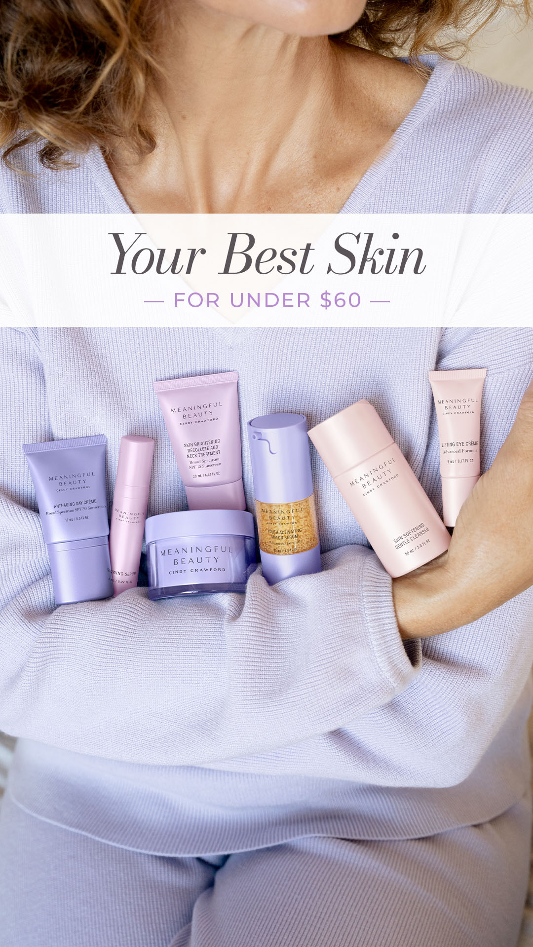 Meaningful Beauty Facebook ad