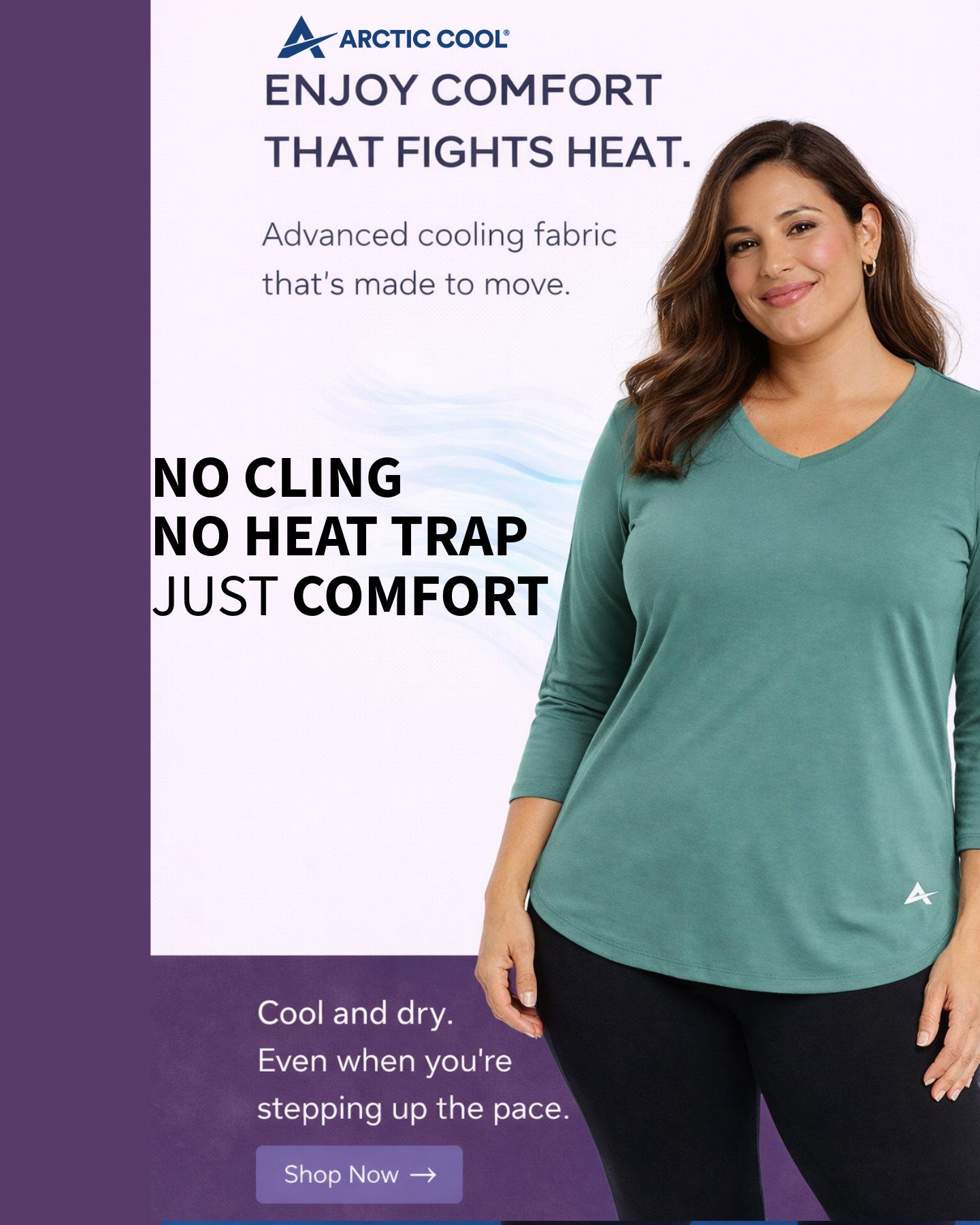 Arctic Cool Facebook ad